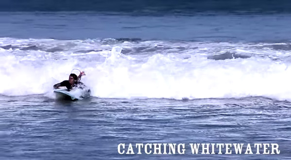 catching whitewater